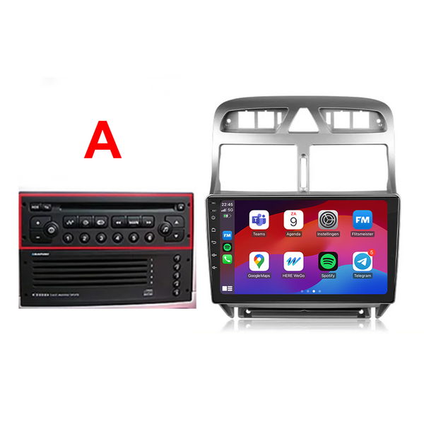 Peugeot 307 | CarPlay & Android Auto | 2002-2013| 32GB