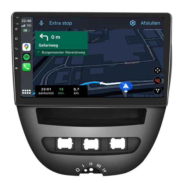 Toyota Aygo - Peugeot 107 - Citroën C1 - 2005-2013 | CarPlay & Android auto