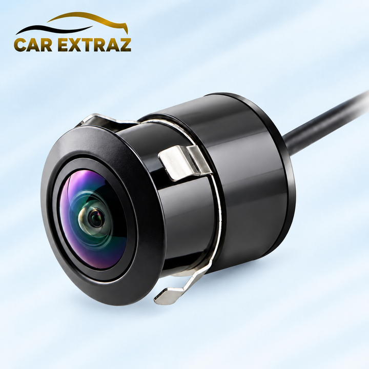 Metallic 4k Fish Eye Car Rearview Camera AHD 1080P Resolution WaterProof 180° Wide-Angle