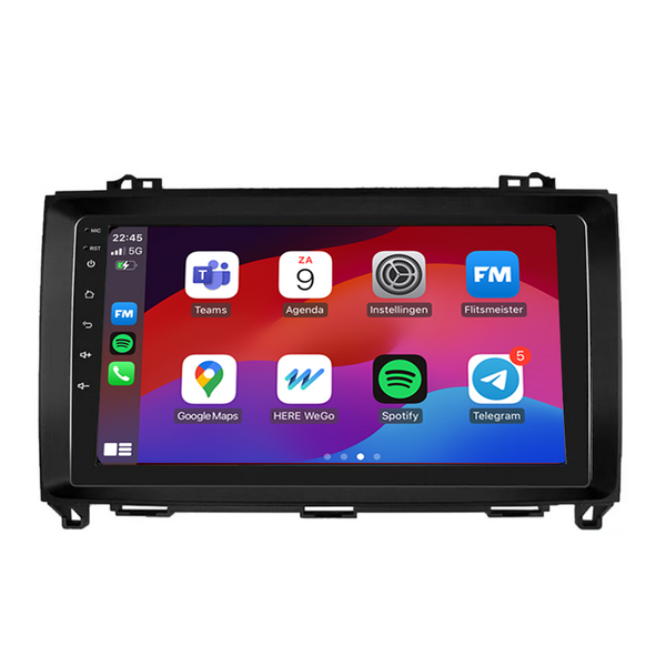 Mercedes Sprinter-Vito-Crafter | Carplay & Android auto| 2004 t/m 2018 | 64GB