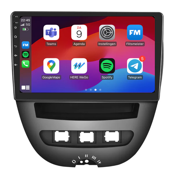 Toyota Aygo - Peugeot 107 - Citroën C1 - 2005-2013 | CarPlay & Android auto